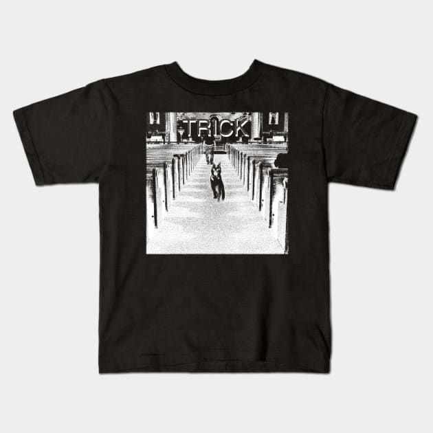 Alex G Trick Full Inverted Halftone Design Kids T-Shirt by SOMASHIRTS